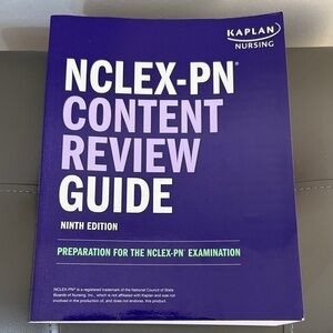 Kaplan NCLEX-PN Content Review Guide - Purple